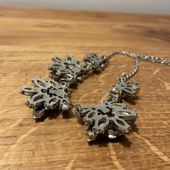 Necklace Fashion Jewelry Blue Geometric Pattern Accessory - Picture 5 of 8